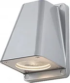 Lampy ogrodowe - Spotline Kinkiet WALLYX GU10 ścienna, srebrnoszara, max. 50W, IP44  227194 - miniaturka - grafika 1