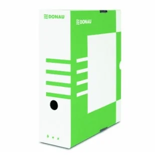Donau Pudło archiw. A4 100mm kartonowe - zielony - Pudła i kartony archiwizacyjne - miniaturka - grafika 3