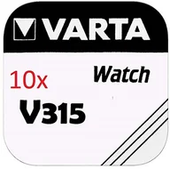 Baterie i akcesoria - Varta V315 bateria guzikowa sr716sw, 10 sztuki Srebrny V315 - miniaturka - grafika 1
