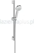 Zestawy prysznicowe - Hansgrohe Zestaw prysznicowy Vario 0,65 m DN15 Crometta 100 EcoSmart 26654400 - miniaturka - grafika 1