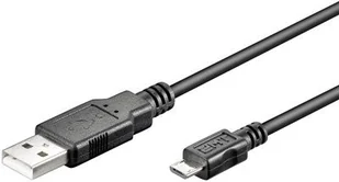 Manhattan Kabel USB A - Micro-B męskie - męskie3 m (325684) - Kable USB - miniaturka - grafika 2