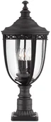 Lampy ogrodowe - Elstead Lighting Lampa stojąca ENGLISH BRIDLE  FE/EB3/L BLK IP44 - miniaturka - grafika 1
