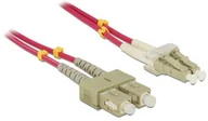 Kable światłowodowe - DeLock DeLOCK LC - SC, 3m kabel optyczny 84682 - miniaturka - grafika 1