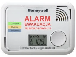 HONEYWELL Detektor tlenku węgla XC100D-PL XC100D-PL XC100D-PL - Czujniki czadu, dymu, gazu - miniaturka - grafika 2
