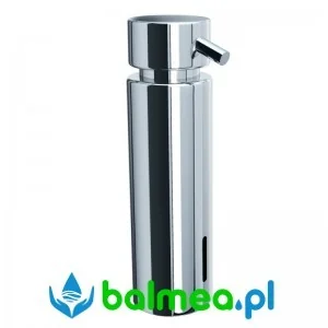 Merida Dozownik mydła stojący pojemność 300 ml mocowany do blatu, polerowany D44 - Dozowniki papieru i mydła dla firm - miniaturka - grafika 2