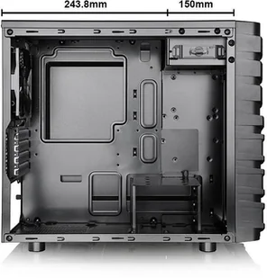Thermaltake Versa H13 - Black (CA-1D3-00S1NN-00) - Obudowy komputerowe - miniaturka - grafika 7