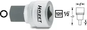 Klucze i nasadki - Hazet Gniazdo wkładki do bitów 1/2" 12.5 mm) 985-14 wewnętrzny sześciokąt 14 mm Długość netto 40 mm - miniaturka - grafika 1