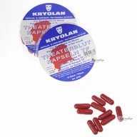 Charakteryzacja - KRYOLAN Sztuczna krew w kapsułkach - 10 sztuk - Art. 4046 KR4046 - miniaturka - grafika 1