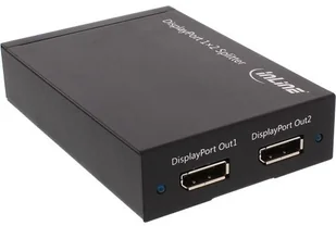 InLine Splitter 2x DisplayPort podłączenie dwóch monitorów do jednego portu Disp (V12H483001) - Rozgałęźniki - miniaturka - grafika 2