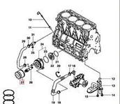 Części i akcesoria do maszyn rolniczych - CNH FILTR SILNIKA NEW HOLLAND 84516285 - miniaturka - grafika 1