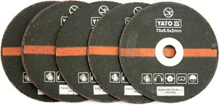 Yato tarcza tnąca metalu 75 mm 5 cz. YT-0994 - Tarcze do pił - miniaturka - grafika 4