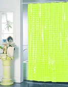 Zasłony prysznicowe - MSV 141048 pierścień do zasłony prysznicowej PVC + tworzywo sztuczne polipropylen Zielony 12 W zestawie: 180 x 200 x 0,1 cm (928/141048) - miniaturka - grafika 1