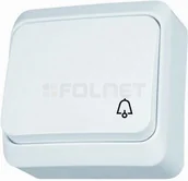 Wyłączniki światła i elektryczne - Schneider Electric Przycisk dzwonek - Schneider, Prima WDE001012 - miniaturka - grafika 1