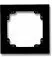 Klawisze i ramki - Karlik Ramka uniwersalna pojedyncza czarna 12DR-1 - miniaturka - grafika 1