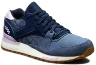 Buty sportowe damskie - Reebok GL 6000 WR AQ9826 granatowy - miniaturka - grafika 1