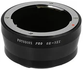 Tulejki, adaptery, redukcje do aparatów - Fotodiox Pro Lens Mount Adapter, OM ZUIKO Lens to Sony NEX E-Mount Mirrorless camera e.g. Sony Alpha a7, a7ii, NEX-7 i NEX-5 OM-NEX-Pro - miniaturka - grafika 1