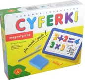 Gry planszowe - Alexander Cyferki magnetyczne z tablicą 4182 - miniaturka - grafika 1