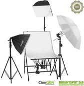 Inne akcesoria studyjne - CineGEN Zestaw do fotografii bezcieniowej BrightSpot 368 BrightSpot-368 - miniaturka - grafika 1