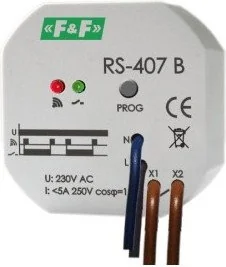 F&F Odbiornik bistabilny - RS-407 B - Inne akcesoria elektryczne - miniaturka - grafika 3