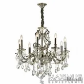 Oprawy, klosze i abażury - Ideal Lux GIOCONDA SP8 ARGENTO oprawa wisząca 8 x 40W E14 44934 044934 - miniaturka - grafika 1