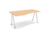 Biurka - WUTEH S.A. Biurko biurowe Geos GE-5 160x100) - miniaturka - grafika 1
