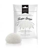 Pędzle do makijażu - Konjac Sponge Gąbka do Twarzy Biała - miniaturka - grafika 1