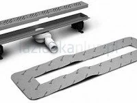 Radaway odpływ liniowy 115cm 5L115A+5R115B - Odpływy liniowe - miniaturka - grafika 2