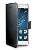 Etui i futerały do telefonów - Celly Pokrowiec na telefon WALLY pro Huawei P9 Plus WALLY582) Czarne - miniaturka - grafika 1