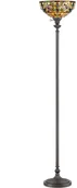 Lampy stojące - Elstead Lighting Lampa podłogowa witrażowa TIFFANY KAMI QZ/KAMI/UL - - miniaturka - grafika 1