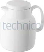 Wyposażenie lokali gastronomicznych - Helios Termos z tworzywa, z sitkiem 1 l, biały | , Mondo + TS HELIOS-3124-001 - miniaturka - grafika 1