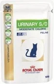 Mokra karma dla kotów - Royal Canin Urinary S/O Moderate Calorie 0,1 kg - miniaturka - grafika 1