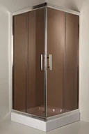 Kabiny prysznicowe - Sea Horse Sigma 90x90 + brodzik BKZ2/3/QG - miniaturka - grafika 1