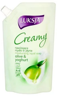 LUKSJA Mydło w płynie CREAMY OLIVE & YOGHURT 400ml ML - Mydła - miniaturka - grafika 2