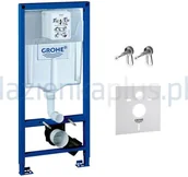 Stelaże i zestawy podtynkowe do WC - Grohe Stelaż podtynkowy do WC z kątownikami i uszczelką Rapid SL 38539 001 - miniaturka - grafika 1