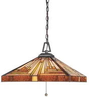 Lampy sufitowe - Elstead Lighting Lampa wisząca witrażowa TIFFANY STEPHEN QZ/STEPHEN/3P - - miniaturka - grafika 1