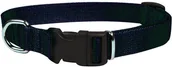 Obroże dla psów - Chaba Obroża taśmowa regulowana kolor czarny 20mm 46cm - miniaturka - grafika 1