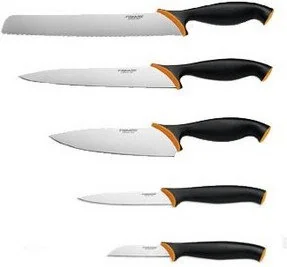 Fiskars Zestaw 5 noży w bloku FF 857197 AGDFISAKC0055 - Akcesoria i części AGD - miniaturka - grafika 3