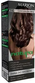Farby do włosów i szampony koloryzujące - Marion Natura Styl 623 Czekoladowy brąz - miniaturka - grafika 1