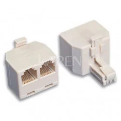 Intellinet Trójnik RJ45 (504256) - Adaptery i przejściówki - miniaturka - grafika 2