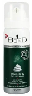 BOND PIANKA DO GOLENIA DO SKÓRY WRAŻLIWEJ Z ALOESEM I LANOLINĄ 50ML 49256837 - Kosmetyki do golenia - miniaturka - grafika 2