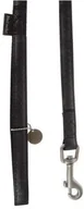 Smycze dla psów - Zolux Smycz Mac Leather 120 cm Czarna [522025NO] 6272 - miniaturka - grafika 1