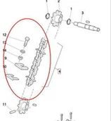 Części i akcesoria do maszyn rolniczych - CNH ŁAŃCUCH ŁOPATKOWY ZIARNOWY 84015232 - miniaturka - grafika 1