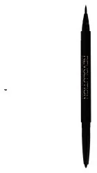 Makeup Revolution London London Awesome Dual Eyeliner Felt & Kohl eyeliner 0,18 g dla kobiet Black - Eyelinery - miniaturka - grafika 2