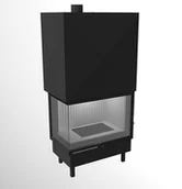 Wkłady kominkowe - Robiren Wkład kominkowy Robiren AIR TERM 12kW Corner Lift Simplex - miniaturka - grafika 1