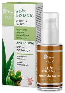 Ava Labolatorium Eco Aloe Organic, serum odmładzające do twarzy, 30 ml - Serum do twarzy - miniaturka - grafika 2
