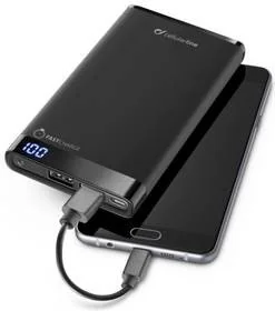 Cellular Line Powerbank PowerBank 8000 mAh Slim czarny AKGPBCELLP000003 - Powerbanki - miniaturka - grafika 2