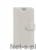 Etui i futerały do telefonów - Celly eco Wally Unica for 4.5 5.0 White Magnetic Closure/ Slide Up system fo (WALLYUNIXLWH) - miniaturka - grafika 1