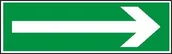 Systemy ekspozycyjne i znaki informacyjne - Panta Plast Znak - kierunek drogi ewakuacyjnej - R0234 NB-6475 - miniaturka - grafika 1