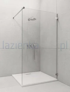 Radaway Euphoria Walk-in V 140 szkło przejrzyste 383116-01-01 - Kabiny prysznicowe - miniaturka - grafika 2