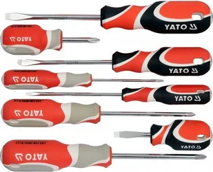 YATO Zestaw wkrętaków PŁ 4-6,5mm PH0-PH2 8szt. SVCM55 YT-2670 - Śrubokręty - miniaturka - grafika 2